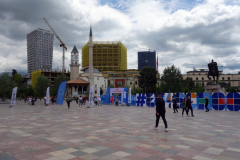 Skanderbeg Square, Tirana.