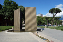 100 Years Independence Memorial, Rinia Park, Tirana.