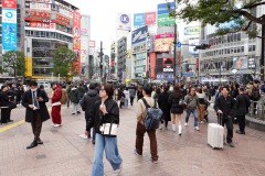 Shibuya Crossing, Shibuya, Tokyo.