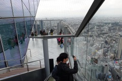 Rulltrappan på Shibuya Sky, Shibuya, Tokyo.
