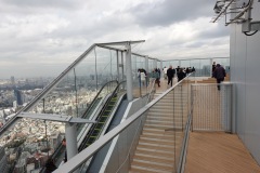 Rulltrappan på Shibuya Sky, Shibuya, Tokyo.