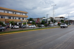 Federal Highway 307 genom centrala Tulum.