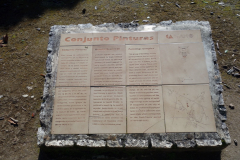 Information om Conjunto de Pinturas (paintings complex på engelska), Zona arqueológica de Cobá.