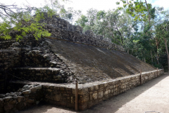 Bollplanen i Zona arqueológica de Cobá.