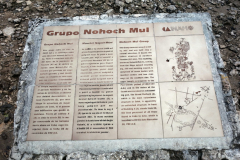 Beskrivning av Grupo Nohuch Mul, Zona arqueológica de Cobá.