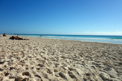 Absolut världsklass. Stranden Playa Las Palmas, Tulum.