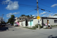 Gatuscen i Tulum.