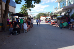 Street tacos i centrala Tulum.