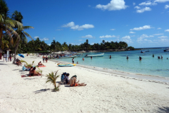 Playa Akumal, Akumal.