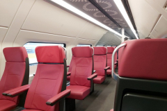 På tåget på väg till Utrecht.