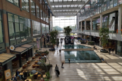 Hoog Catharijne Shoppingcenter i anslutning till Utrecht Centraal, Utrecht.