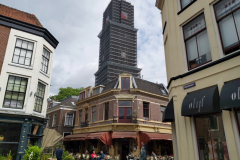 Dom Tower (Domtoren på nederländska), landets högsta kyrktorn på 112,5 meter, Utrecht.