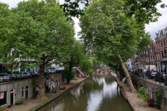Kanal i centrala Utrecht.