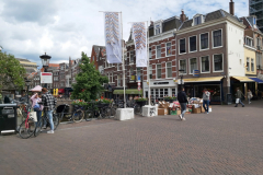 Gatuscen i centrala Utrecht.
