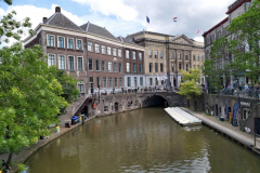 Kanal i centrala Utrecht.