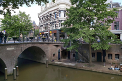 Kanal i centrala Utrecht.