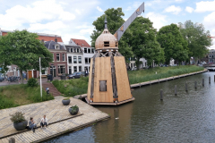 Väderkvarn i centrala Utrecht.