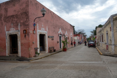 Gatuscen längs Calzada de los Frailes, Valladolid.