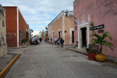 Gatuscen längs Calzada de los Frailes, Valladolid.