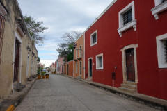 Gatuscen längs Calzada de los Frailes, Valladolid.