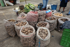 Fin potatis, Plaza de Mercado, Villa de Leyva.