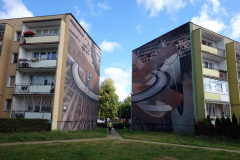 Graffiti i Zaspa, Gdańsk.