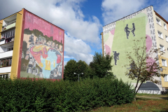 Graffiti i Zaspa, Gdańsk.