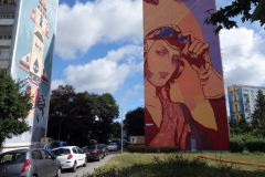 Graffiti i Zaspa, Gdańsk.