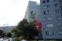 Graffiti i Zaspa, Gdańsk.