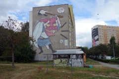 Graffiti i Zaspa, Gdańsk.