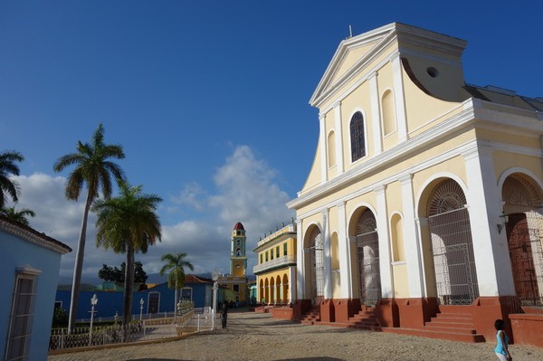 Den magnifika koloniala stadskärnan i Trinidad.