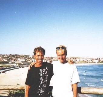 Bondi beach, Sydney, Australien 1991.