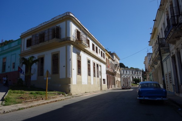 Gatuscen i stadsdelen Casablanca, Havanna.