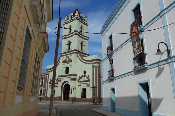 Kyrkan Iglesia de Nuestra Señora de La Merced i centrala Camagüey.