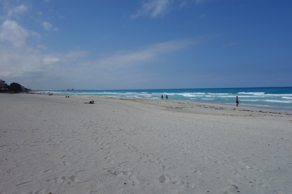 Stranden i Varadero vid hotell Club Herradura där jag bor.