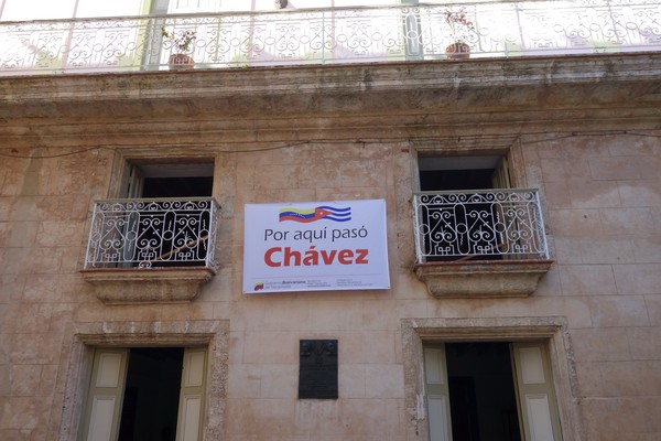 Chavez var här, Habana Vieja, Havanna.