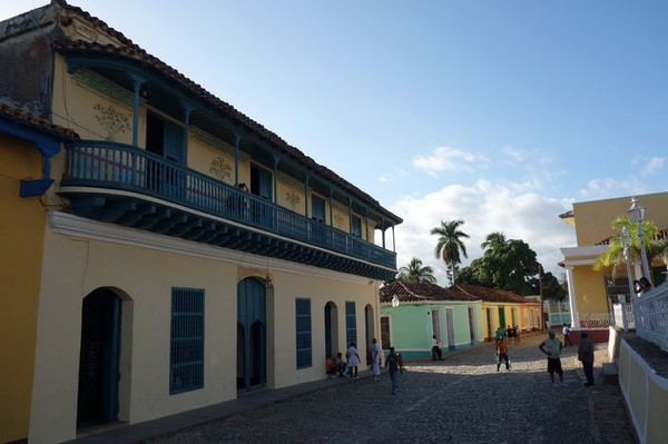 Den magnifika koloniala stadskärnan i Trinidad.