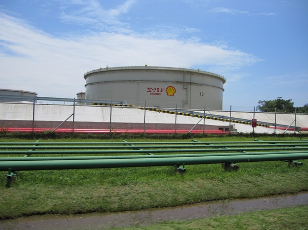 Shell är ett viktigt företag i Brunei.