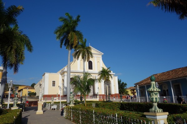 Den magnifika koloniala stadskärnan i Trinidad.