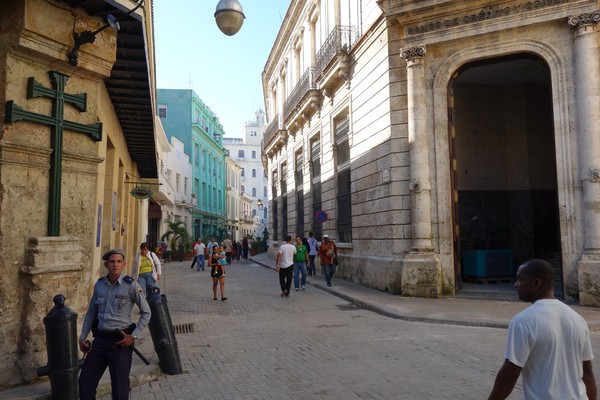 Gatuscen Habana Vieja, Havanna.