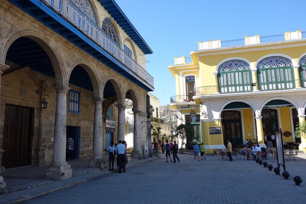 Plaza Vieja, Habana Vieja, Havanna.