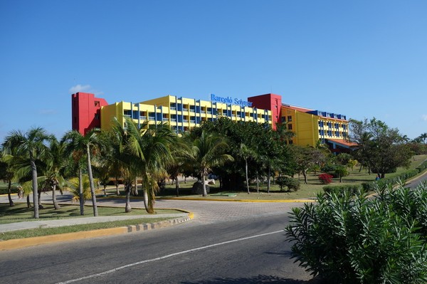 Hotellkomplex i Varadero Hotel Zone, östra Varadero.
