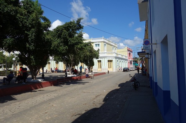 Parque Céspedes, Trinidad.