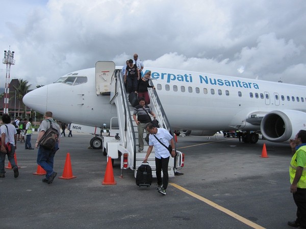 Flygplatsen i Dili, Östtimor.