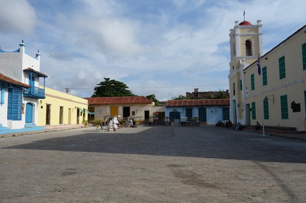 Plaza San Juan de Dios, centrala Camagüey.