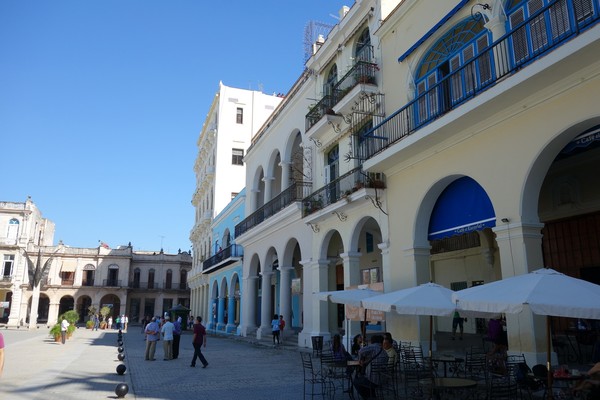 Plaza Vieja, Habana Vieja, Havanna.