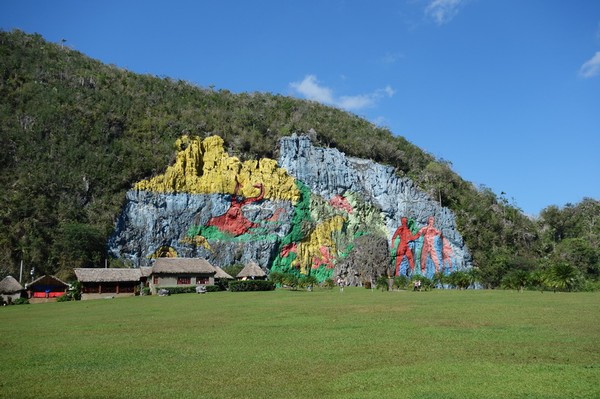 Mural de la Prehistoria, Valle de Viñales.