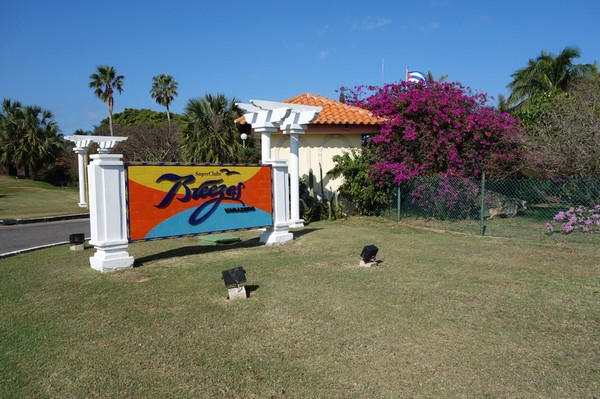 Hotellentré i Varadero Hotel Zone, östra Varadero.