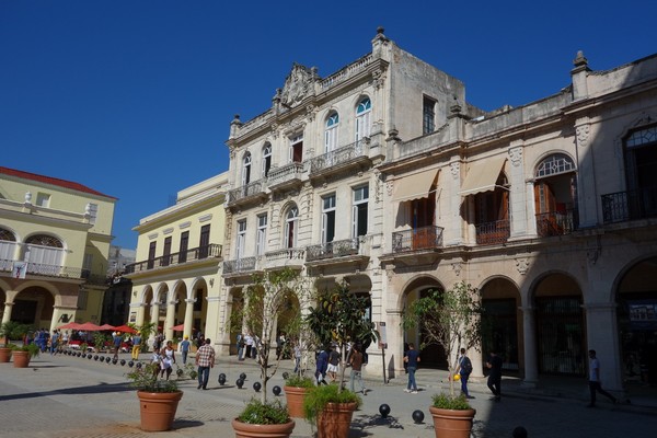 Plaza Vieja, Habana Vieja, Havanna.