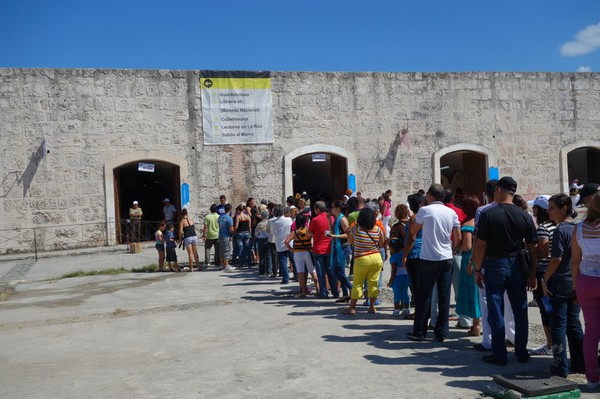 Internationell bokmässa, Fortaleza de San Carlos de la Cabana, Havanna.